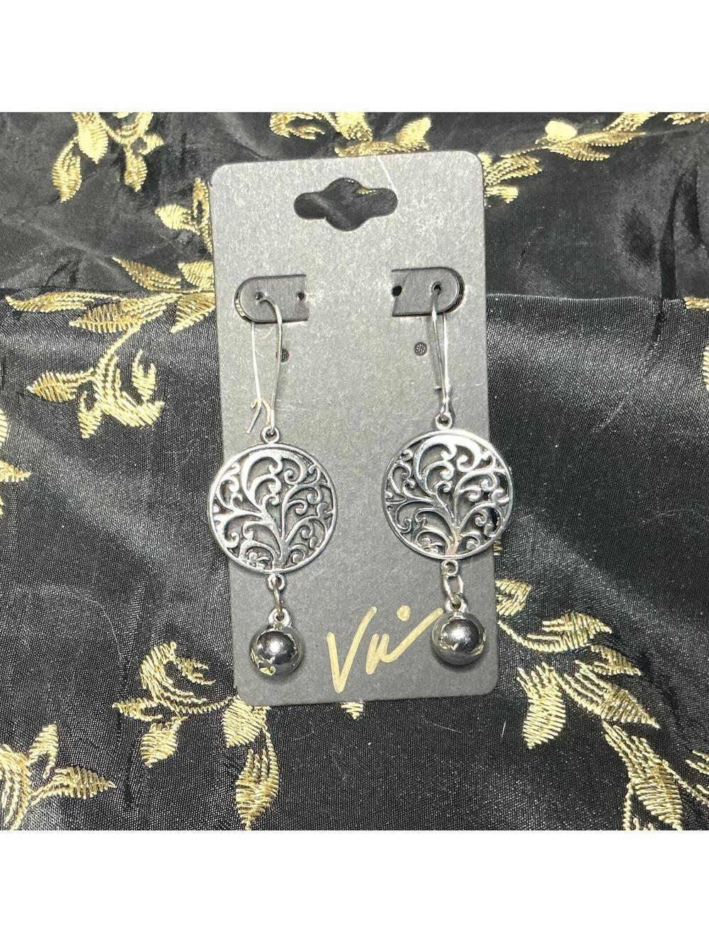 Vivi Disc Earrings